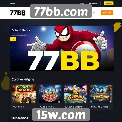 Recursos e funcionalidades do site 77bb.com